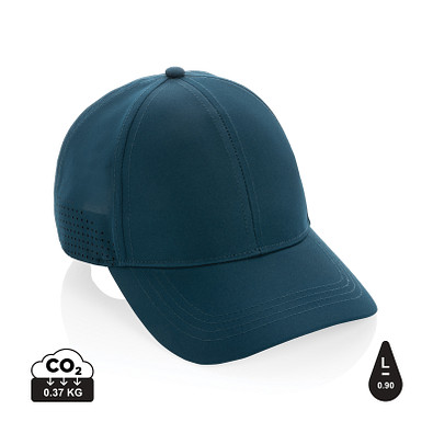 XD COLLECTION Impact AWARE™ rPET 6-Panel-Sportkappe, navy blau