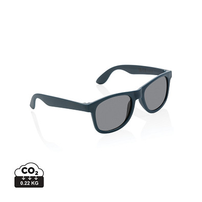 XD COLLECTION Sonnenbrille aus GRS recyceltem PP-Kunststoff, navy blau