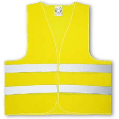 YELLOWSTONE. Reflektorweste aus 100% Polyester, Gelb