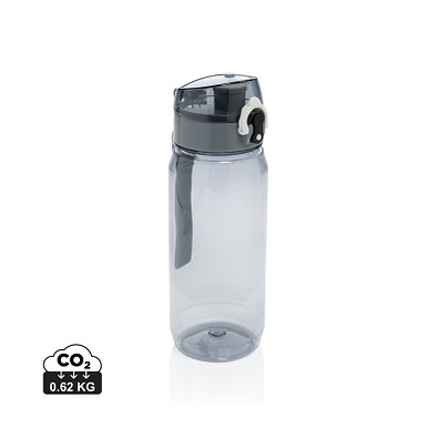 Yide RCS  rPET verschließbare Wasserflasche 600ml, schwarz