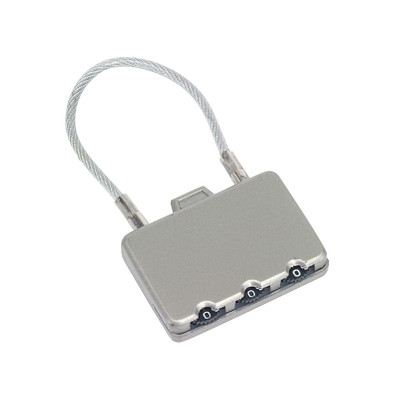 Zahlenschloss CLOSE,silber