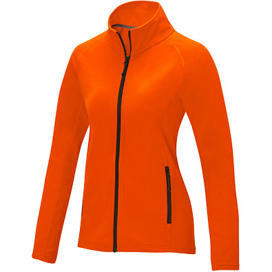 Zelus Fleecejacke für Damen, orange,  M
