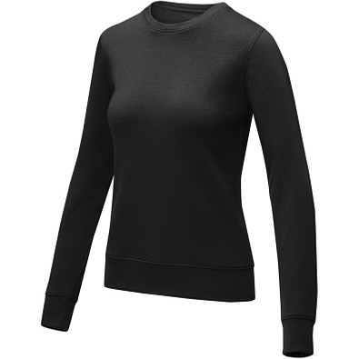Zenon Sweater mit Rundhalsausschnitt für Damen, schwarz, XS