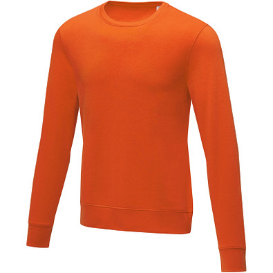 Zenon Sweater mit Rundhalsausschnitt für Herren, orange, XS