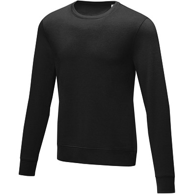 Zenon Sweater mit Rundhalsausschnitt für Herren, schwarz, M