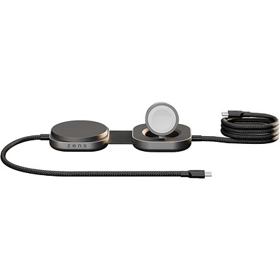 Zens Pro 3 140 W, USB-C, 3 in 1 Ladekabel, schwarz