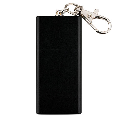 Zorr Taschenascher, schwarz matt