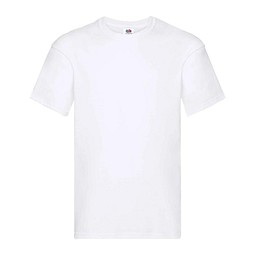 FRUIT OF THE LOOM® Unisex T-Shirt Original T, weiß, L