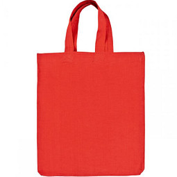 Joytex® Mini-Baumwolltasche, rot