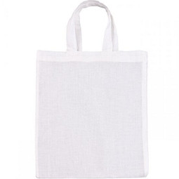 Joytex® Mini-Baumwolltasche, weiß