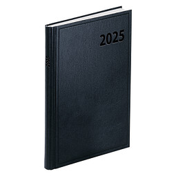 terminax® Buchkalender 2025, schwarz