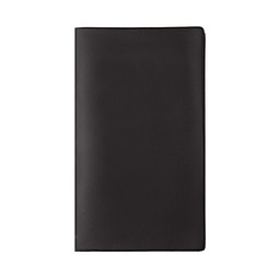 Taschenkalender Pocketdata RedLine mit geheftetem Kalendarium 2027, schwarz