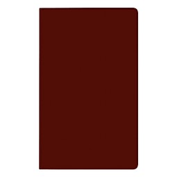 Taschenkalender Pocketdata RedLine mit geheftetem Kalendarium 2027, bordeaux