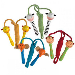 Springseile Animal, farblich sortiert