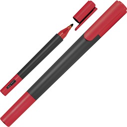 2in1 Cutter mit Filzstift GARRETT, rot