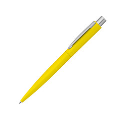uma® Metall-Druckkugelschreiber Lumos Gum, blaue Mine, gelb