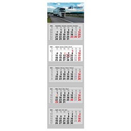 5-Monats-Block-Wandkalender 2027