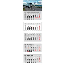 5-Monats-Block-Wandkalender 2027