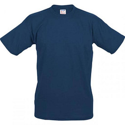 B&C Collection Unisex T-Shirt, dunkelblau, L