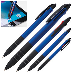 TIESOME Druckkugelschreiber, 4-in-1 Mehrfarbig Kugelschreiber
