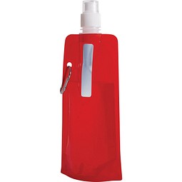 Trinkflasche AQUAFOLD,rot