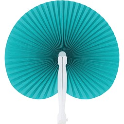 Faltbarer Fächer PEACOCK,petrol