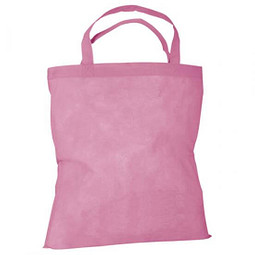 Joytex® Vliestasche Textile mit kurzen Henkeln, pink