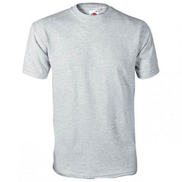 FRUIT OF THE LOOM® Unisex T-Shirt Original T, grau, XXL