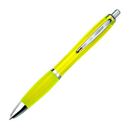 LANCE® Kugelschreiber Rio, blaue Mine, gelb-transparent