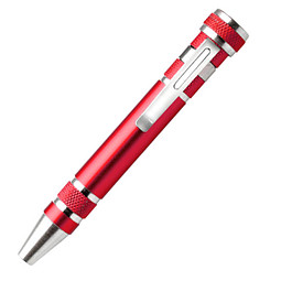 Metall-Tool, Bit-Set Rot/Metallic