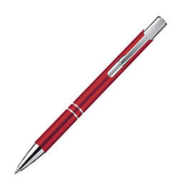 Metall-Kugelschreiber Vermont, blaue Mine, rot