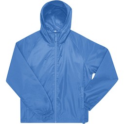 B&C Collection Unisex Windbreaker Jacke, hellblau, S