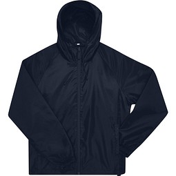 B&C Collection Unisex Windbreaker Jacke, dunkelblau, M