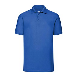 FRUIT OF THE LOOM® Unisex Poloshirt Pique, royalblau, M