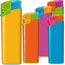 Werbefeuerzeuge Colour, farblich sortiert, Bunt