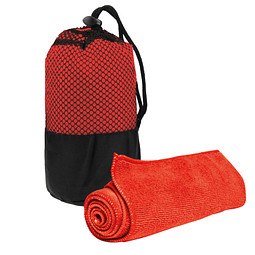 Microfaser-Sport-Handtuch, rot