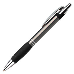 PENKO® Metall-Kugelschreiber Evergreen, blaue Mine, titan