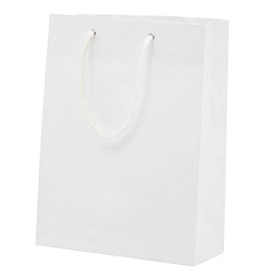 Papiertasche Paper, Groß, Weiß