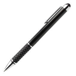 PENKO® Metall-Touch-Kugelschreiber Halifax, blaue Mine, schwarz