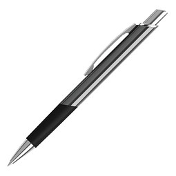 PENKO® Metall-Kugelschreiber Hampton, blaue Mine, titan