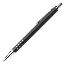 LANCE® Metall-Kugelschreiber Sofia, blaue Mine, schwarz