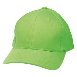 6-Panel-Cap Brushed Heavy, hellgrün