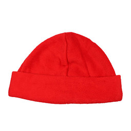 Fleece-Mütze St. Moritz, Rot