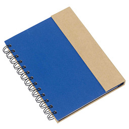 Notizbuch Allrounder, liniert, blau