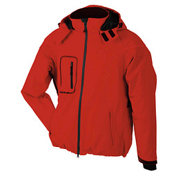 JAMES & NICHOLSON Herren Softshell-Jacke, rot, L