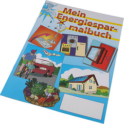 Malbuch A4, Mein Energiesparmalbuch