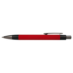 PENKO® Metall-Kugelschreiber Serio, blaue Mine, rot