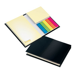 Geiger-Notes Haftnotizen Kombi-Set Brüssel Yellow, Einband schwarz