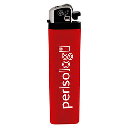 Feuerzeug Burn, rot