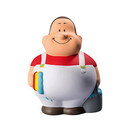 Herr Bert® Anti-Stress-Figuren Maler Bert, weiß